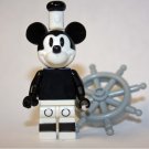 Mickey Mouse Disney Steamboat Willie minifigure movie building Cartoon toy figure