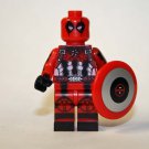 Deadpool Captain America Marvel Custom minifigure movie building toy figure
