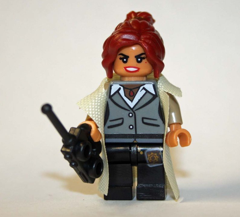 Barbara Gordon coat Batman DC Custom minifigure cartoon movie building toy figure!!