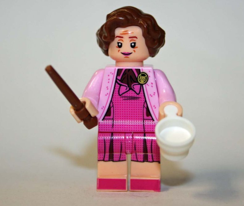 Professor Dolores Umbridge Harry Potter minifigure movie building toy figure