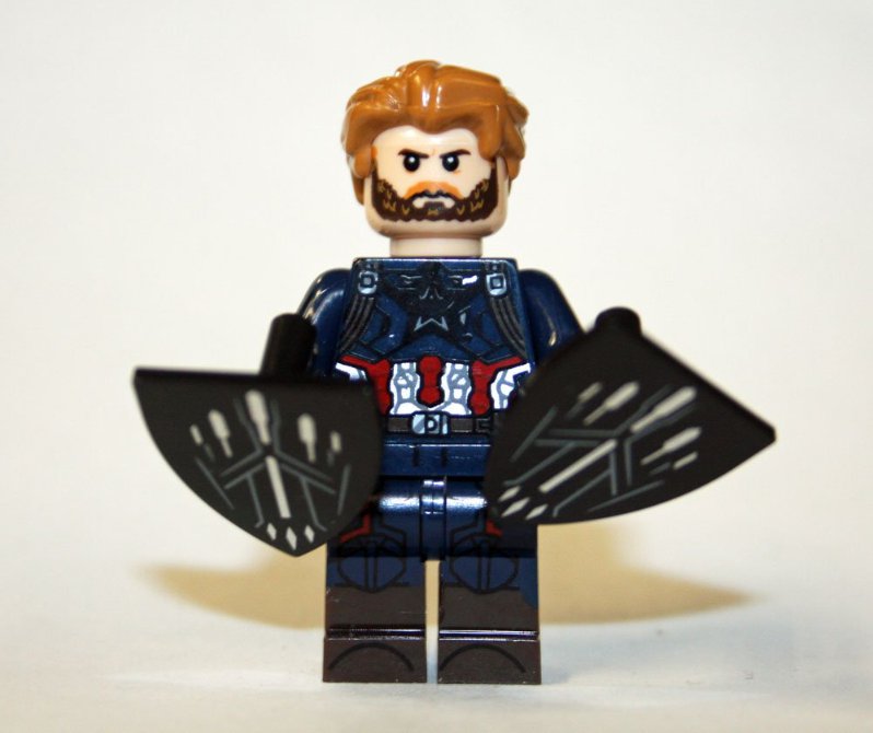 Captain America Infinity War Marvel minifigure comic movie building toy figure