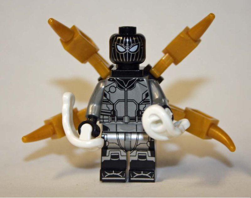 Spider-Man Stealth Suit far from home Marvel Custom minifigure movie building toy figure