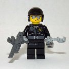 Motorcycle cop Police Officer Custom minifigure movie building toy figure