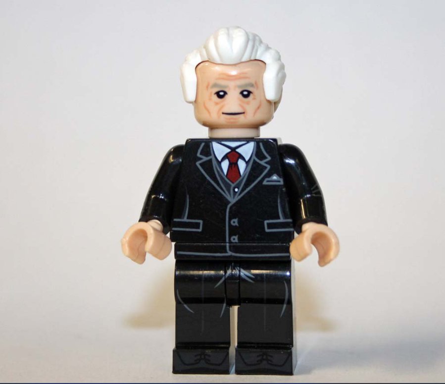 Alfred Pennyworth The Dark Knight series minifigure movie building toy figure