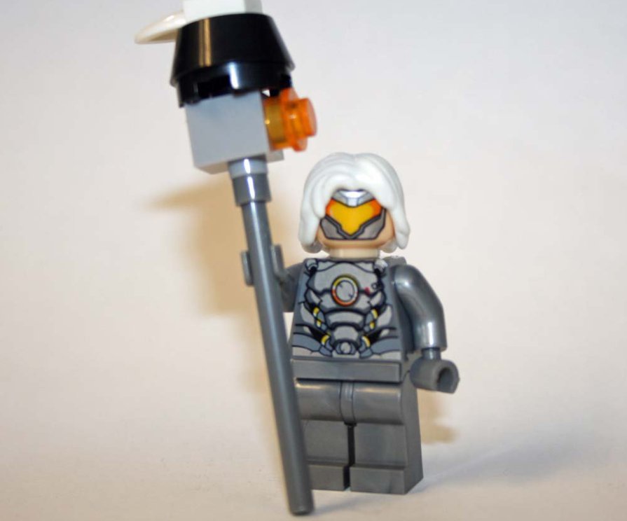 Reinhardt Overwatch Game Custom minifigure movie building toy figure