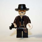 Cowboy The Bad Lee Van Cleef Custom minifigure cowboy Good Bad Ugly movie building toy figure