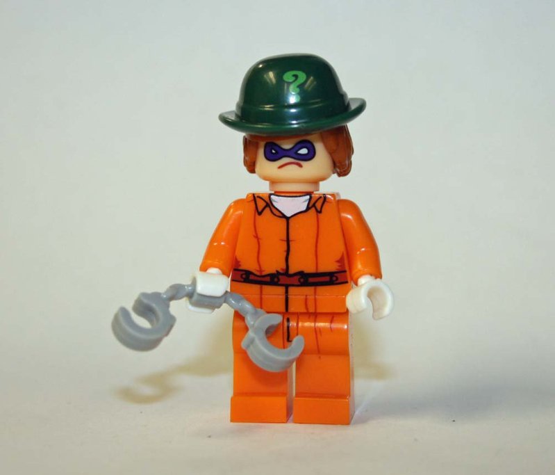 Riddler Arkham Batman TV Show DC Custom minifigure movie building toy figure