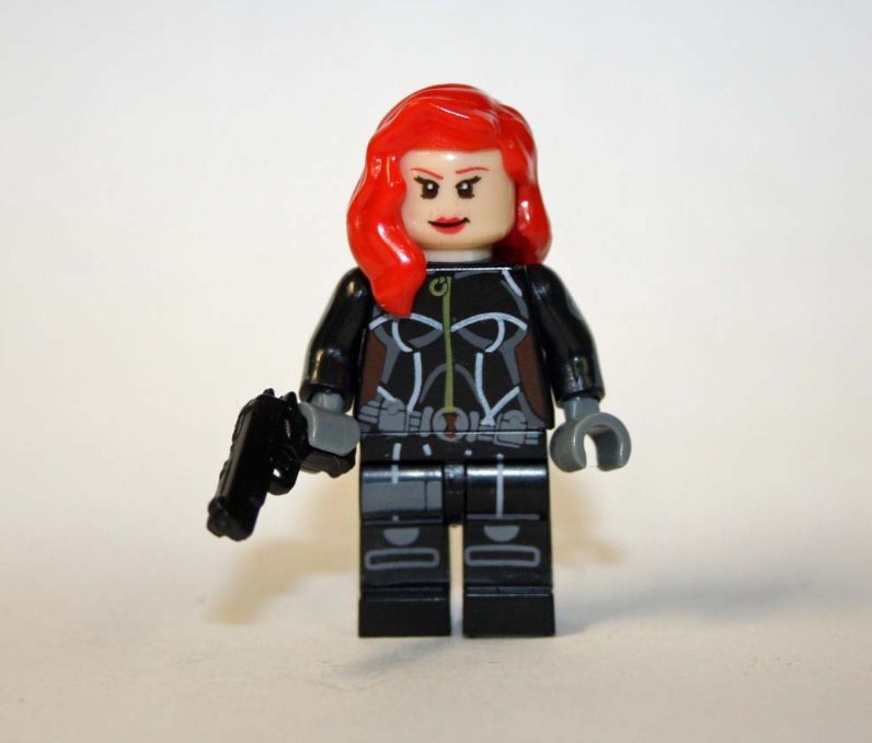 Black Widow red hair Marvel Custom minifigure movie building toy figure!
