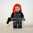 Black Widow red hair Marvel Custom minifigure movie building toy figure!
