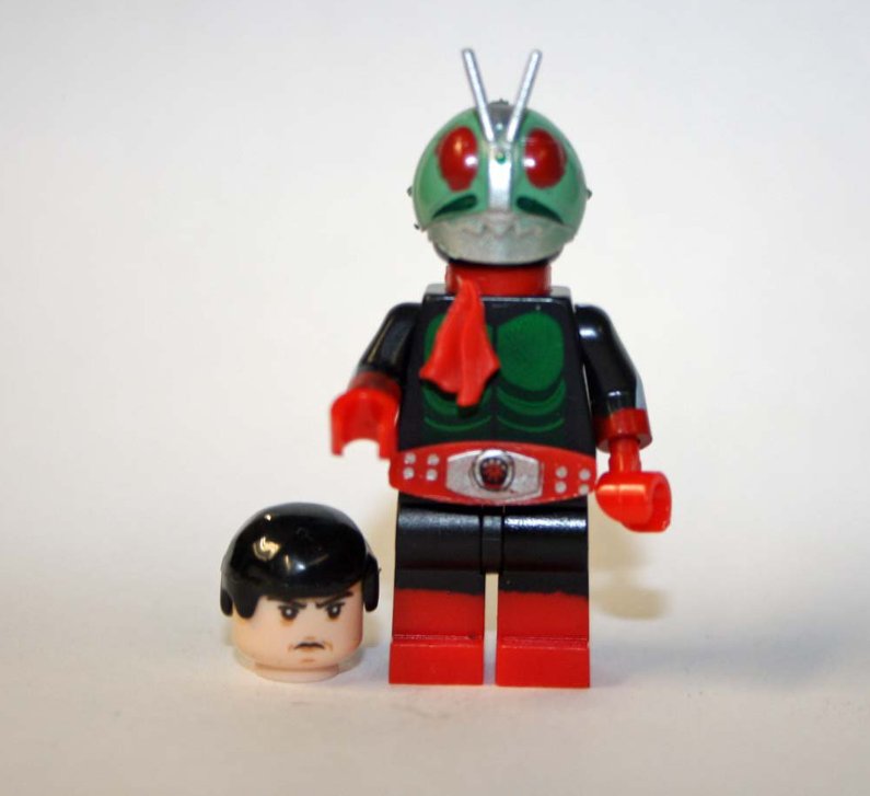 Kamen Rider 2 Masked Rider Anime minifigure movie building Cartoon