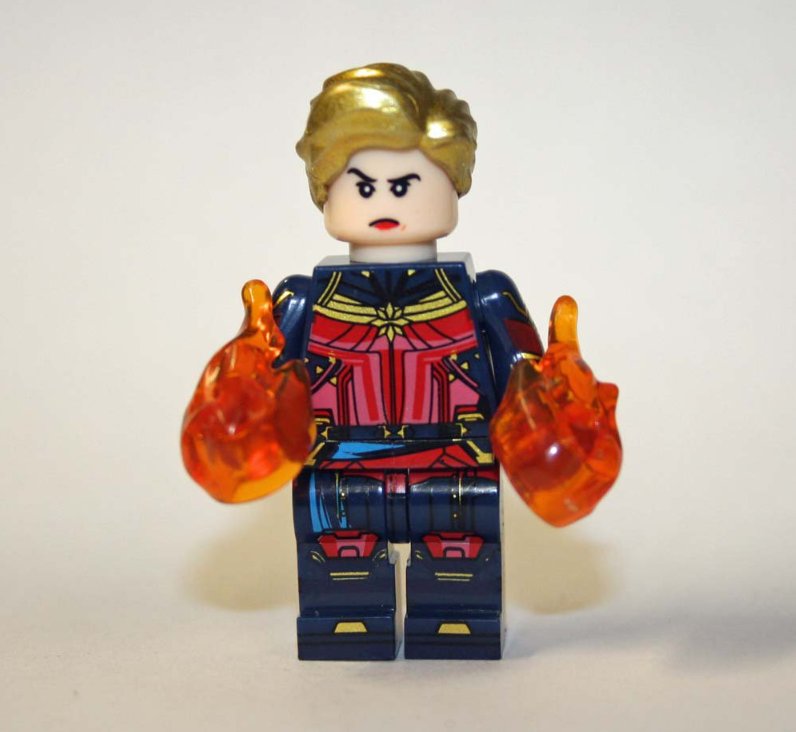 Captain Marvel End Game Avengers minifigure! movie building toy figure