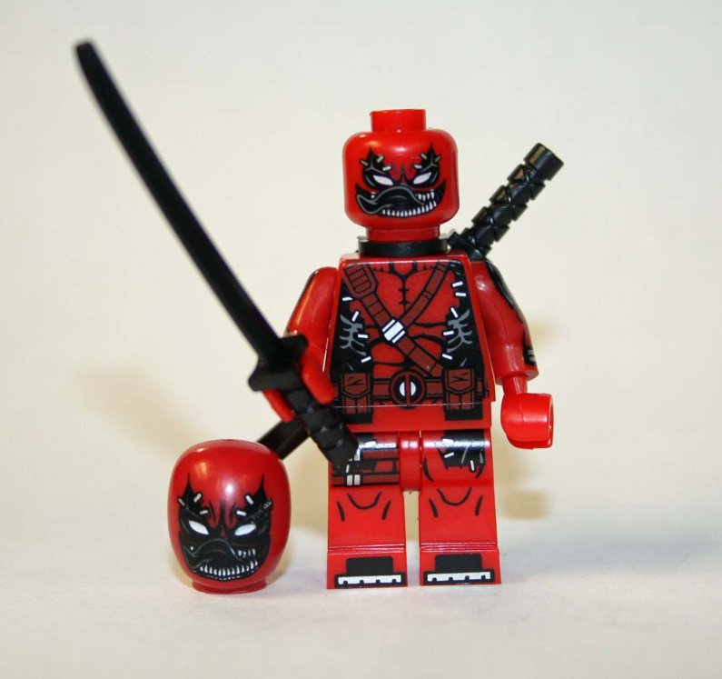 Deadpool Venom Marvel Custom minifigure movie! building toy figure
