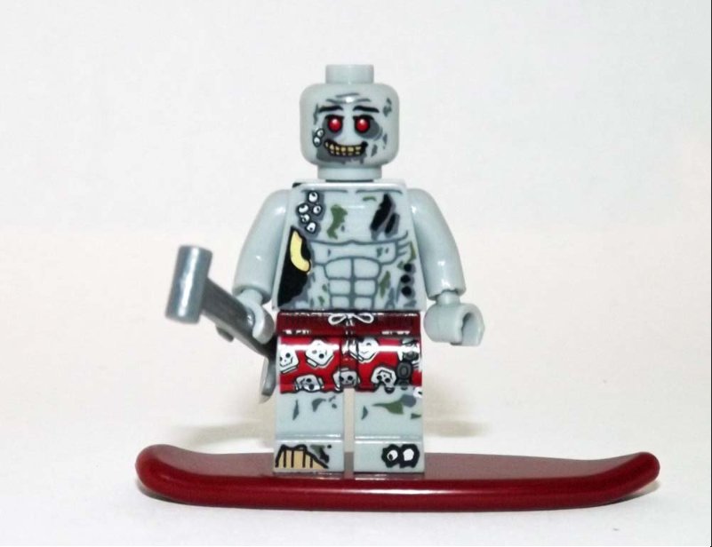 Surf Zombie Custom minifigure horror movie building halloween toy figure