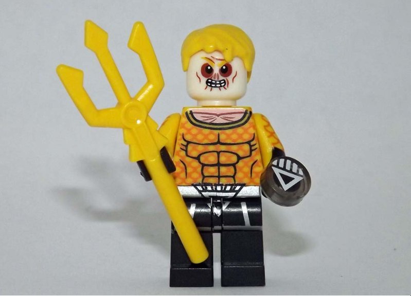 Aquaman Blackest Night DC Custom minifigure cartoon! movie building toy figure