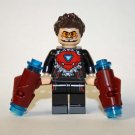 Tony Stark Iron-Man Marvel Custom minifigure movie building toy figure