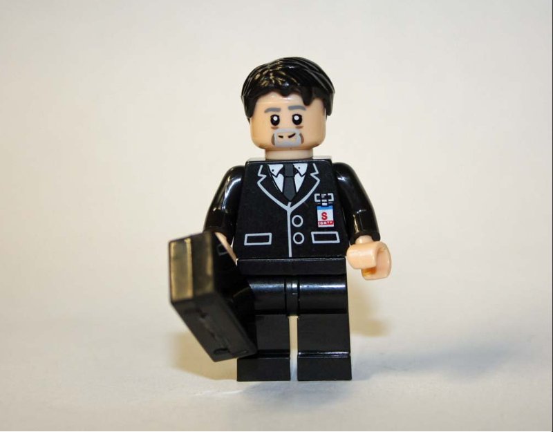 Happy Hogan SHIELD Marvel Avengers minifigure! movie building toy figure
