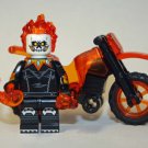 Ghost Rider Panther with Motorcycle Marvel Custom minifigure Comic version building toy figur!