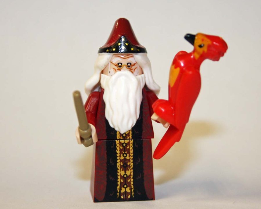 Professor Dumbledore Red Harry Potter Custom minifigure movie building toy figure