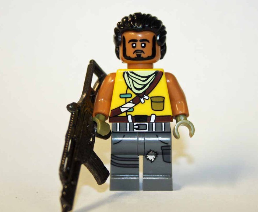 Tracker Explorer Adventure Fortnite Game Custom minifigure movie building toy figure