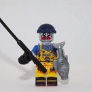 Zombie Fisherman Custom minifigure horror movie building halloween toy figure