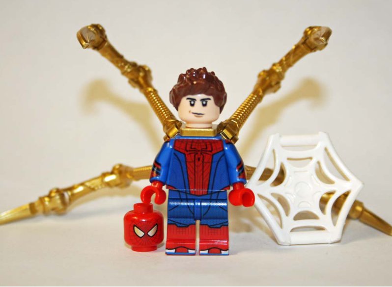 Amazing Spider-man Iron Suit Marvel Custom minifigure movie building toy figure