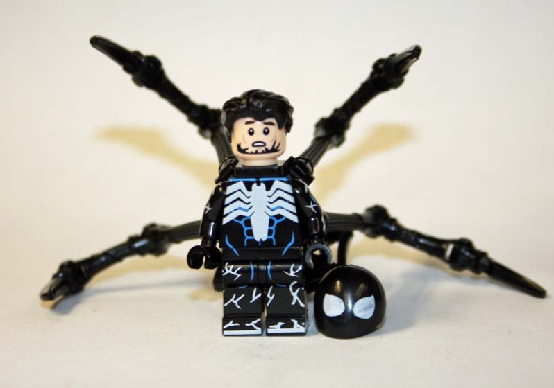 Eddie Brock v3 Venom Marvel Spider-man Custom minifigure movie building toy figure