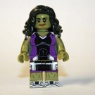 She-Hulk TV Show Marvel Custom minifigure She-Hulk: Attorney at Law building toy figure
