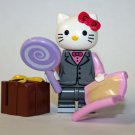 Grey Suit minifigure movie building Cartoon TV Show toy figure