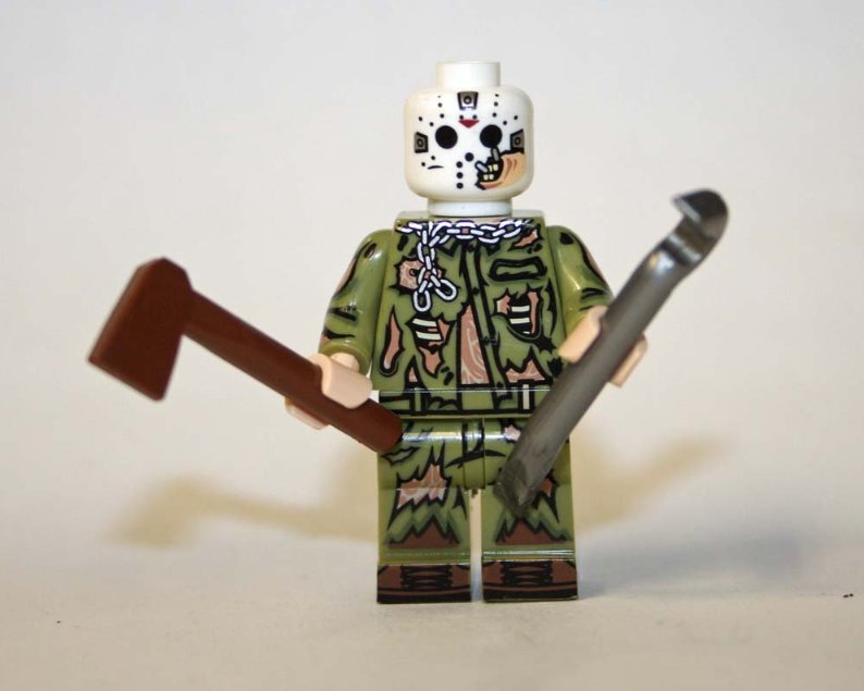 Friday the 13th deluxe Custom minifigure horror movie building toy figure