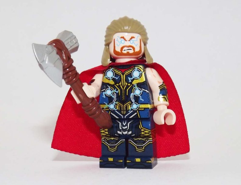 Lightning Love and Thunder Marvel minifigure Love and Thunder movie building toy figure
