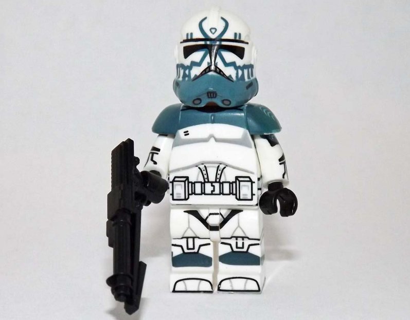 Clone Trooper Comet Mandalorian Star Wars Custom minifigure movie building toy figure