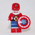 America V2 Christmas Marvel Custom minifigure Comic version building toy figur!!!