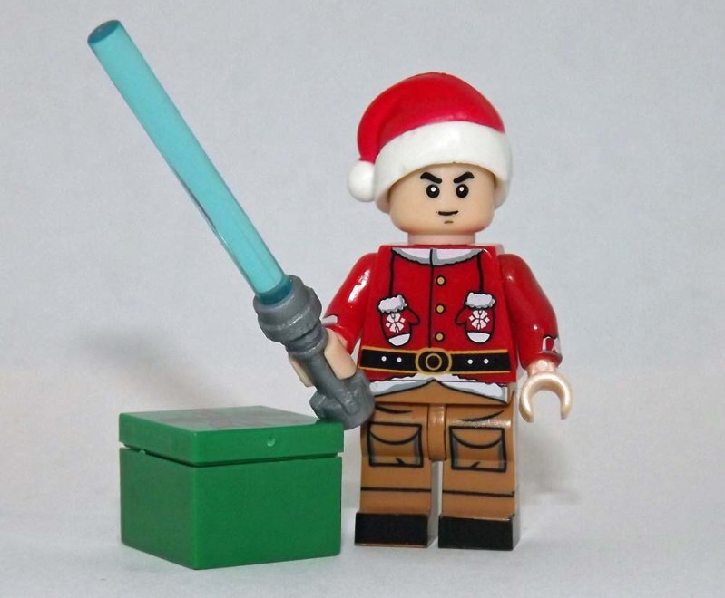 Skywalker Christmas Star Wars Custom minifigure Comic version building toy figur!!!