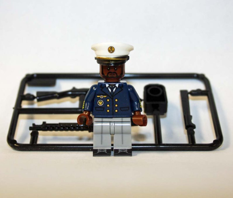 Officer Ford Free Fire Video Game Custom minifigure movie building toy figure