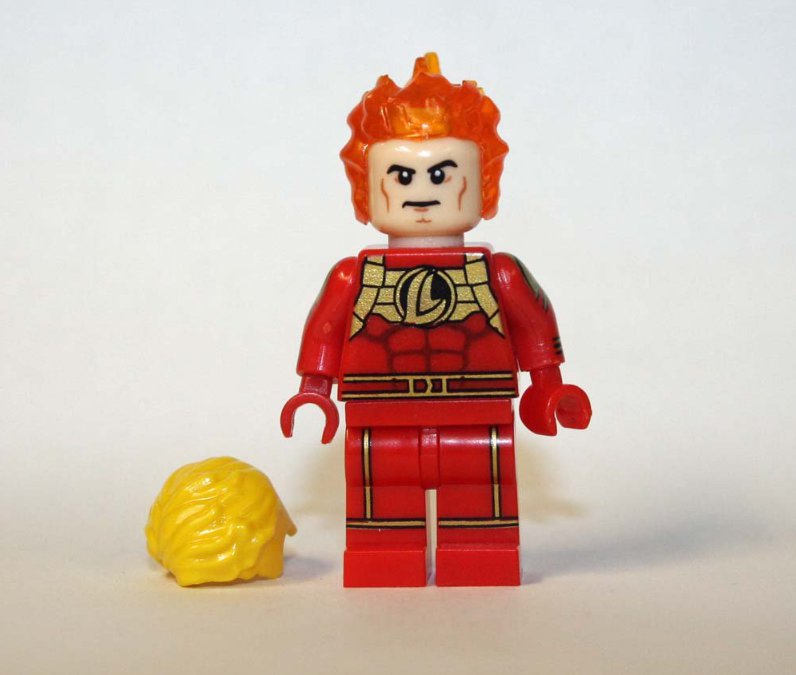 Torch SHIELD Marvel Comic minifigure movie building toy figure