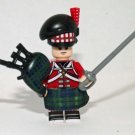 Black Watch Waterloo minifigure Highland movie building Army toy figure