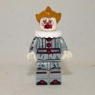 Pennywise Custom minifigure Stephen King horror movie building toy figure