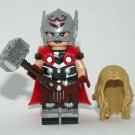 V2 Thor Marvel minifigure Love and Thunder movie version building toy figure