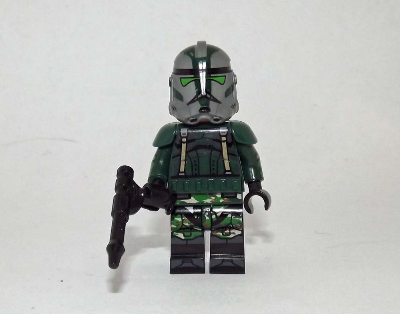 Camo Trooper Star Wars Custom minifigure movie building toy figure