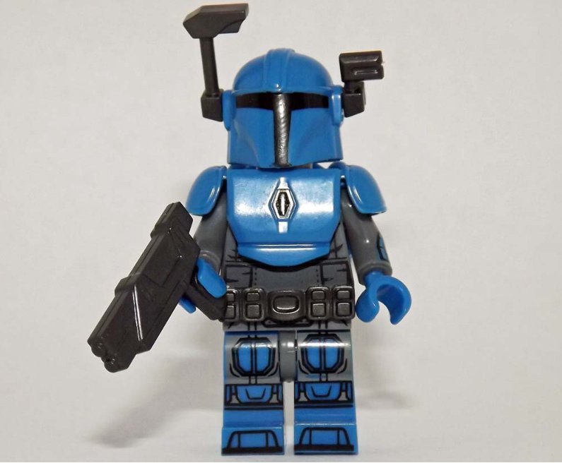 Blue Star Wars TV Custom minifigure movie building toy figure!!