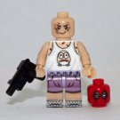 white T-shirt Marvel Custom minifigure movie version building toy figure