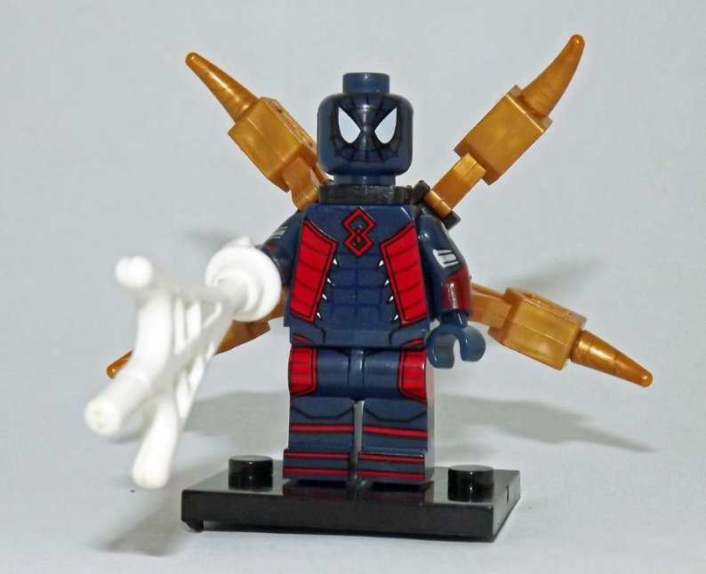 Black suit Spider-Verse Marvel Custom minifigure movie building toy figure