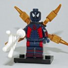 Black suit Spider-Verse Marvel Custom minifigure movie building toy figure
