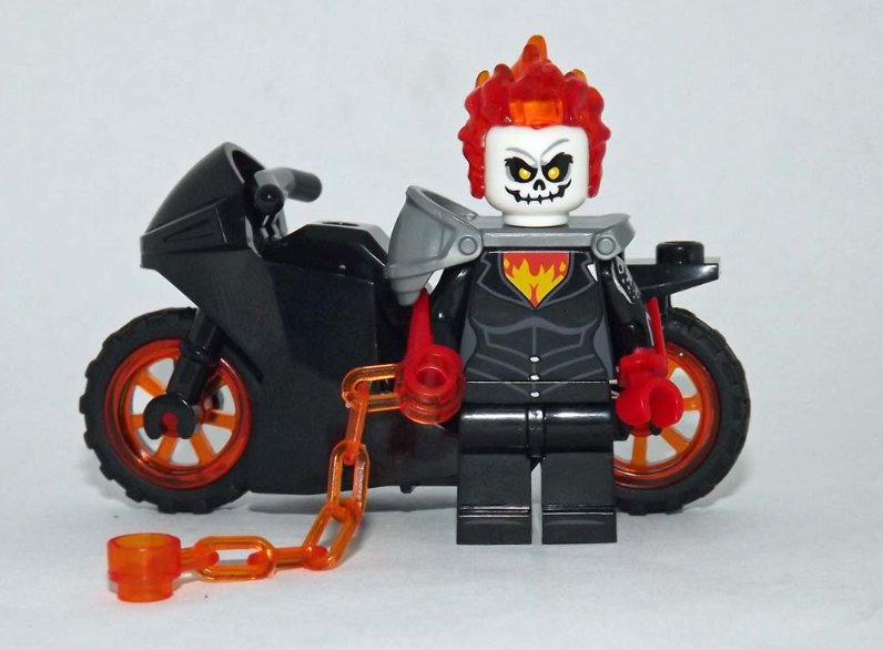 Jones with Motorcycle Marvel Custom minifigure Comic version building toy figur!