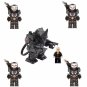 War Machine VS Rhino Mecha Minifigures Lego Compatible Super Heroes Mo
