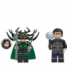 Hogun vs Hela Minifigures Lego Compatible Thor Movie Set