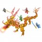 The Golden Dragon Kai Jay Cole Minifigures Lego Compatible Ninjago Set