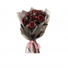 Red Wine Heart Rose Building Block Toy Lego Compatible Minifigures