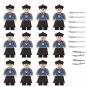 12pcs Qing Dynasty Imperial Guard Minifigures Lego Compatible Military