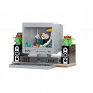 Desktop Computer PC Building Block Toy Lego Compatible Minifigures
